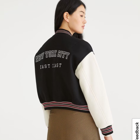 Aeropostale NYC varsity bomber jacket - Picture 4 of 7